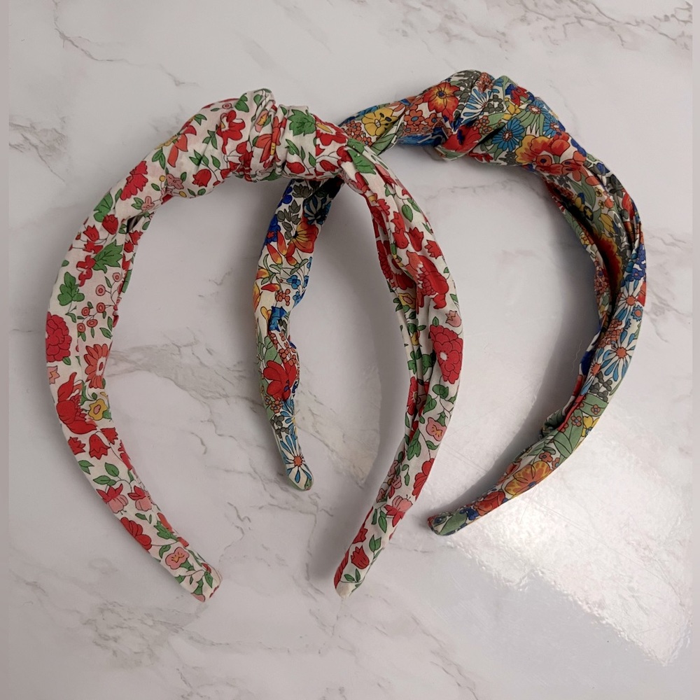 J. Crew Liberty of London Knot Headbands *TWO*